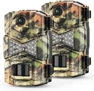 wosoda trail game camera (2 pack) - 16mp 1080p waterproof hunting scouting cam for wildlife monitoring with night vision ly123 logo