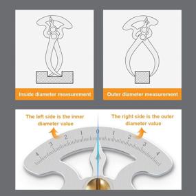 img 1 attached to Водонепроницаемый измерительный прибор из нержавеющей стали для деревообработки Carpenter