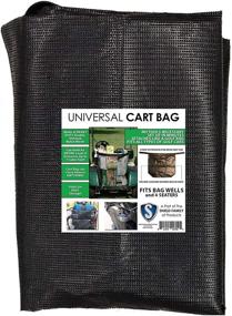 img 4 attached to 🛒 Universal Cart Bag - Golf Buggy Bag - Cargo Bag for 2 Seater and 4 Seater Golf Carts - Golf Cart Storage Bag - Golf Car Bag - EZGo, Club Car, Yamaha - Convenient Attachable Golf Cart Grocery Shopping Bag