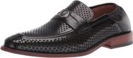 👞 stylish and comfortable: stacy adams belmiro loafer medium men's shoes - perfect loafers & slip-ons! logo