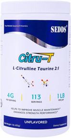 img 4 attached to SEDDS L Citrulline Taurine Pre Workout Supplement