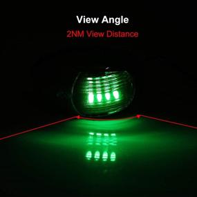 img 3 attached to ⛵ Osinmax Boat Navigation Light: Premium Marine Navigation Lights for Pontoon and Small Boats (Silver)