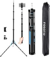 📷 87-inch carbon fiber photography tripod light stand by fosoto – lightweight, compact autograph studio equipment softbox umbrella shooting video filming speedlight pho logo