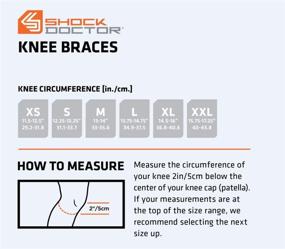 img 1 attached to Shock Doctor Bionic Knee Brace with Compression Sleeve - BIO-LOGIX Hinged Lateral Support for Instabilities, Ligament, ACL, MCL, PCL, Meniscus Injury - Pain Relief, Recovery Aid, Preventive Hyperextension - Semi Rigid Aluminum Hinge, Hard Brace - Men's & Women's, Left/Right Side - Heavy Duty