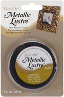 🌟 decoart gold ml02c-28 metallic lustre wax - enhance your décor with 1oz rush shade! logo