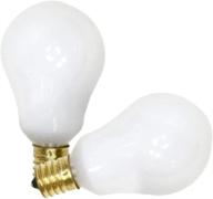 🔆 westinghouse white ceiling fan bulb - 40w, 325 lumens, a15, e-17 socket, pack of 2 логотип