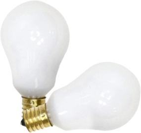 img 1 attached to 🔆 Westinghouse White Ceiling Fan Bulb - 40W, 325 Lumens, A15, E-17 Socket, Pack of 2