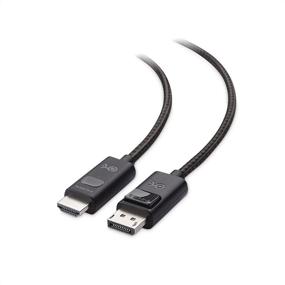 img 4 attached to Cable Matters 8K DisplayPort 1.4 to HDMI Кабель 6фт / 1,8м - Однонаправленный Display Port 1.4 to HDMI 8K Кабель черного цвета, поддерживает 4K 120 Гц / 8K, совместим с RTX 3080/3090, RX 6800/6900 и другими