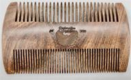 redemption signature sandlewood beard comb logo