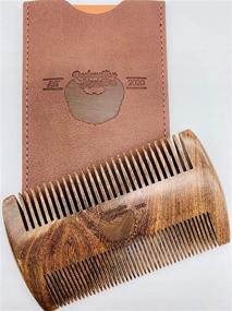 img 1 attached to Redemption Signature Sandlewood Beard Comb