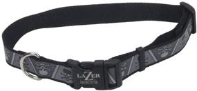 img 1 attached to 🔦 Lazer Brite Reflective Adjustable Collar, 0.625 inch