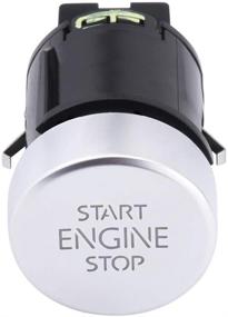 img 4 attached to Car Engine Start Stop Button Switch for VW Tiguan & Sharan: 5N0959839 Knob, 2008-2016 & 2011-2016 Models