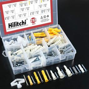 img 1 attached to 🧰 Hilitchi 212-Piece Polypropylene Assortment Kit with 11 Different Sizes