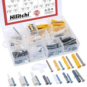 img 4 attached to 🧰 Hilitchi 212-Piece Polypropylene Assortment Kit with 11 Different Sizes