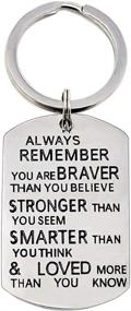 img 4 attached to Inspiration Keychain Remember Stronger Graduation