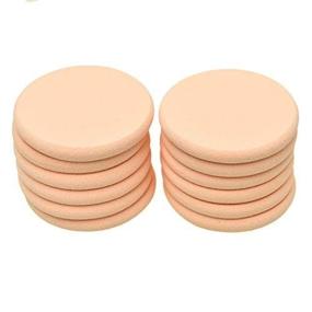 img 2 attached to 💄 Monrocco 12PC/Set Women's Soft Makeup Beauty Blender Puff for Face, Eyes, and Foundation - Round, Smooth, and Applicators for Dry/Wet Use - Ideal for Cosmetics and Blush Sponges