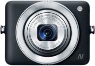 📷 canon powershot n: 12.1 mp cmos camera with 8x optical zoom and 28mm wide-angle lens - black edition logo