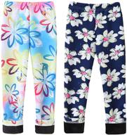 leggings legging stretch unicorn rainbow girls' clothing logo