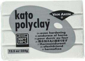 img 1 attached to 👍Обзор полимерной глины Kato Polyclay компании Van Aken International: всесторонний обзор белой глины весом 12,5 унций