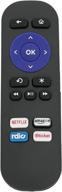 📺 enhanced roku streaming player control: the new remote for roku 1, 2, 3, and 4 (roku4-ticket compatible) logo