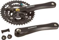 🚲 enhance your bike's performance with the shimano m361 hybrid crankset (black) logo