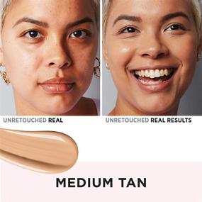 img 3 attached to 🏻 IT Cosmetics Your Skin But Better CC+ Cream, Medium Tan (W) - Color Correcting Cream, Full-Coverage Foundation, Hydrating Serum & SPF 50+ Sunscreen - Natural Finish - 1.08 fl oz: Achieve Flawless Skin!