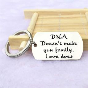 img 2 attached to Fathers Christmas Personalized Birthday Keychain