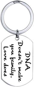 img 3 attached to Fathers Christmas Personalized Birthday Keychain