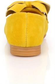 img 2 attached to 👧 Maxu Little Girls Yellow Dress Shoes for Girls