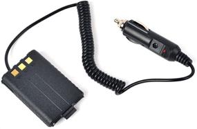 img 3 attached to 📻 Baofeng UV-5R Two Way Radio Battery Eliminator with 12V Car Charger - Includes 2pcs Walkie Talkie Compatible Cable