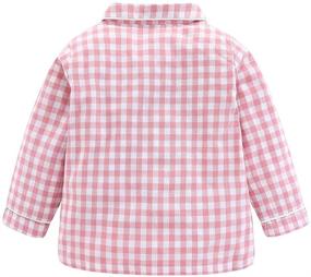 img 3 attached to Boys' Clothing and Sleepwear: Mud Kingdom Toddler Collar Pajama Sets and Robes