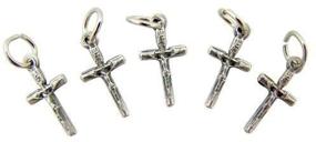 img 2 attached to Christ Crucifix Cross Silver Petite