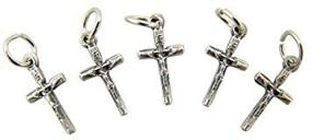 img 3 attached to Christ Crucifix Cross Silver Petite