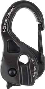img 2 attached to 🔒 Enhanced Cam Jam XT Aluminum Tie Down Rope Tightener with Carabiner Clip