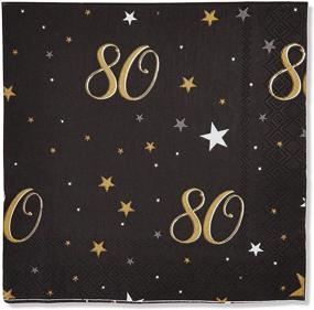 img 2 attached to 80Th Birthday Napkins 6 5 Pack