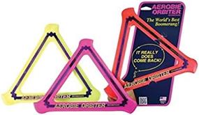 img 1 attached to 🚀 Aerobie Orbiter Boomerang Set - 3 Pack in Assorted Colors! Explore and Boost Your Throwing Skills!