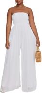 ekaliy women's clothing: strapless shoulder sleeveless jumpsuit for jumpsuits, rompers & overalls logo