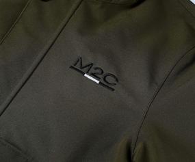 img 1 attached to M2C Waterproof Windbreaker Hooded Boys' Clothing with Teflon - Enhanced Jackets & Coats