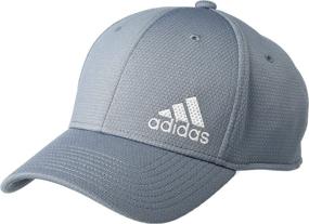 img 4 attached to Superior Comfort with adidas 🧢 Men's Release II Stretch Fit Structured Cap