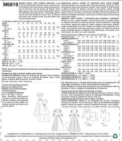 img 2 attached to McCalls Halloween Cosplay Costume Pattern