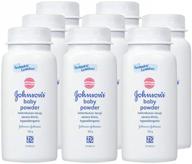 international version 50 gram / 1.7 ounce johnson's baby powder - pack of 8 logo