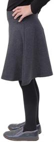 img 2 attached to 👗 A-Line Cotton Skirt for BGDK Girls