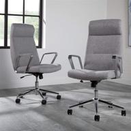 hon basyx merger executive chair: top-notch commercial-grade premium office chair in elegant grey design logo