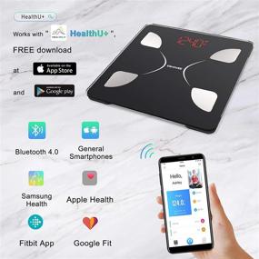 img 2 attached to 📱 Innovative Bluetooth Body Fat Scale: Transform Your Health with Wireless BMI Analysis & Smart Monitoring!