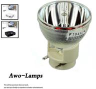 awo sp.8vh01gc01 / sp.73701gc01 / bl-fp190e projector replacement bare lamp bulb | compatible with optoma hd141x eh200st gt1080 dh1009 hd26 | premium quality lamp bulb for s316 x316 w316 dx346 br323 br326 logo