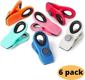 img 3 attached to 🔒 Mr. Pen- Chip Clips: 6 Pack Magnetic Bag Clips for Food and Fridge