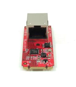 img 3 attached to Ableconn M2NW107BM M.2 Gigabit Ethernet Module (Right Angle 🔌 RJ-45) - Fast GigaLAN 1000BASE-T PCIe x1 M.2 B-M Key