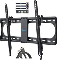 rentliv tilting tv wall mount bracket for 37-70 inches tvs | max vesa 600x400mm | holds up to 132 lbs | fits 16", 18" and 24" wood studs | low profile tv holder логотип