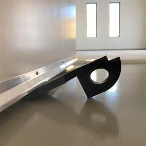 img 1 attached to 🚪 Doorprop Residential Door Stopper (Multiple Sizes) - Patented Design for Residential Uses, Ideal for Both Tensioned & Non-Tensioned Hinges (Large - Residential Exterior)