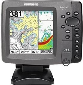 img 1 attached to Humminbird 5 Inch Waterproof Chartplotter Sounder GPS, Finders & Accessories